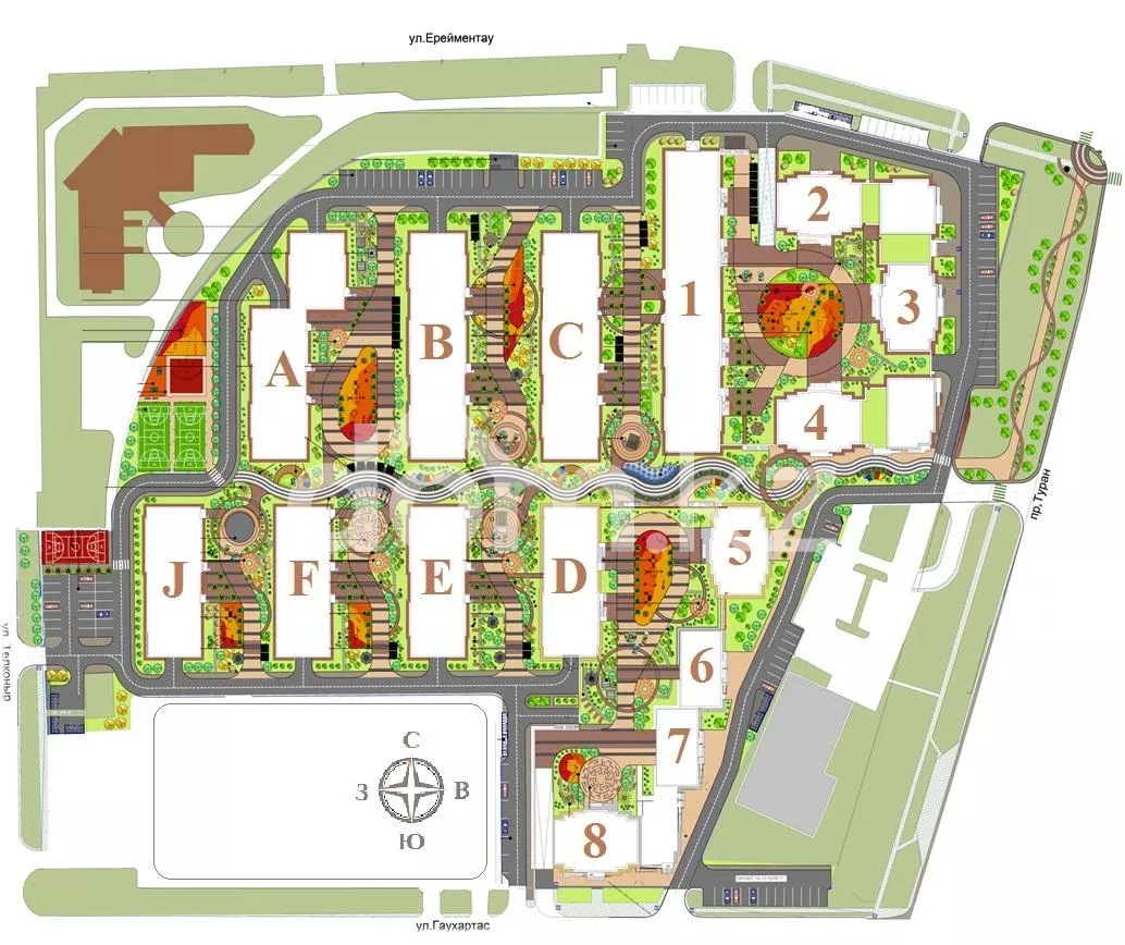 ᐉ Продажа 3-комнатной квартиры в ЖК Central Park, 150 м², г. Астана,  Есильский район, ул. Туран, 5/6 — купить по цене 97000000 ₸