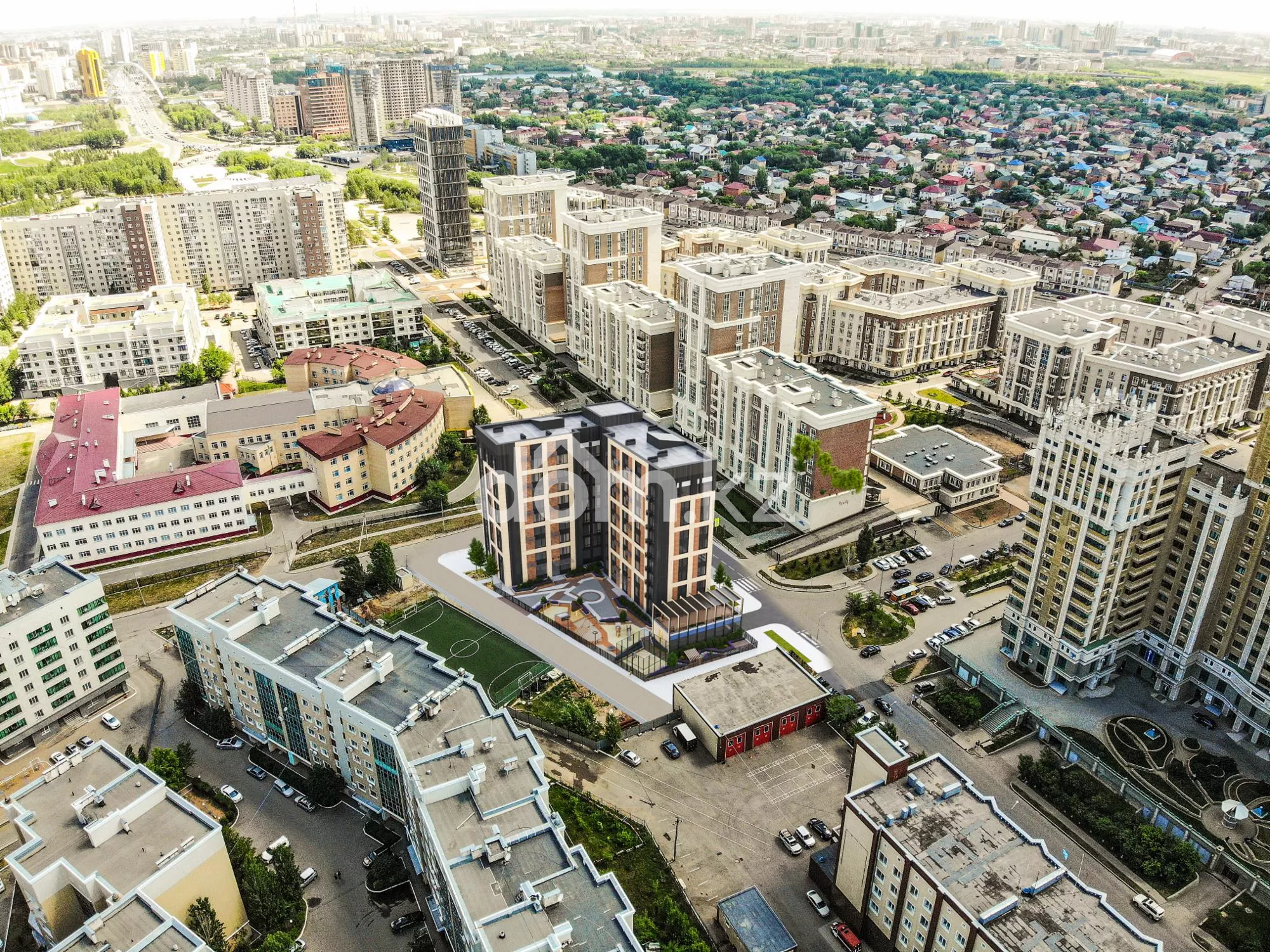 ᐉ Продажа 2-комнатной квартиры в ЖК Клубный дом 56, 78.31 м², г. Астана,  Есильский район, ул. Кабанбай батыра, 11/2 — купить по цене 61000000 ₸