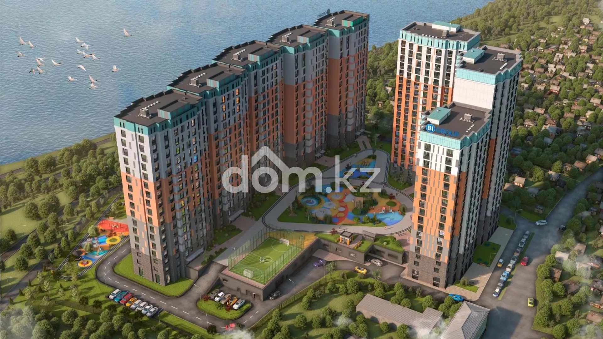 ᐉ Продажа 1-комнатной квартиры в ЖК Lake Town, 38.95 м², г. Алматы,  Алмалинский район, ул. Варламова, 27 — купить по цене 30000000 ₸